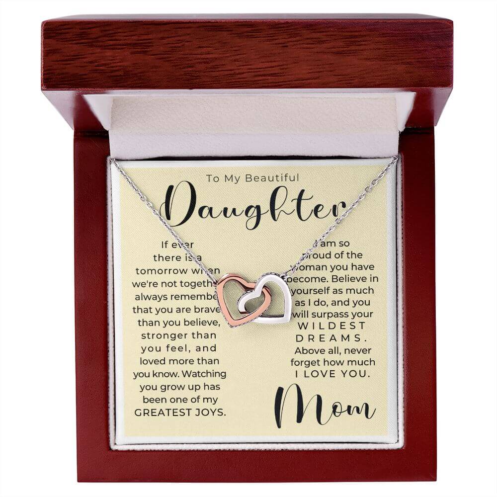 mother daughter necklace