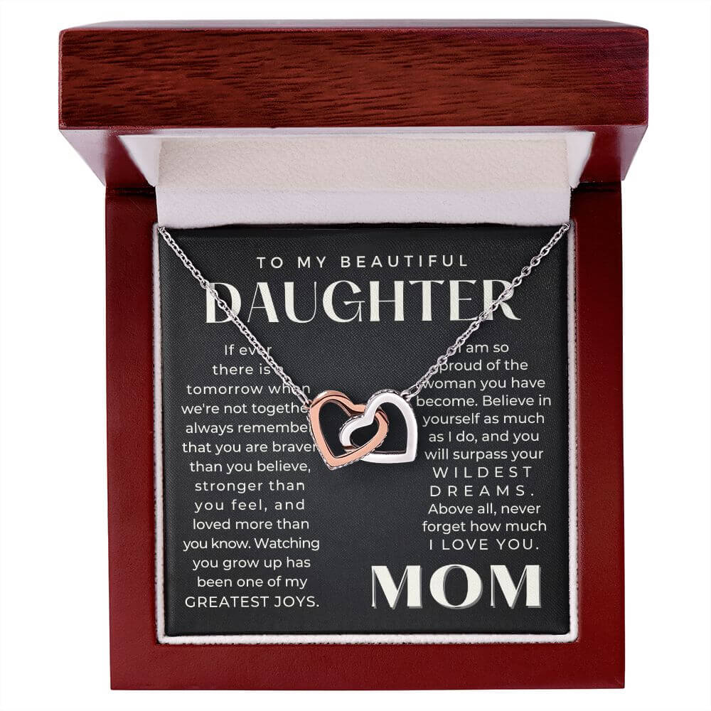 mother daughter necklace