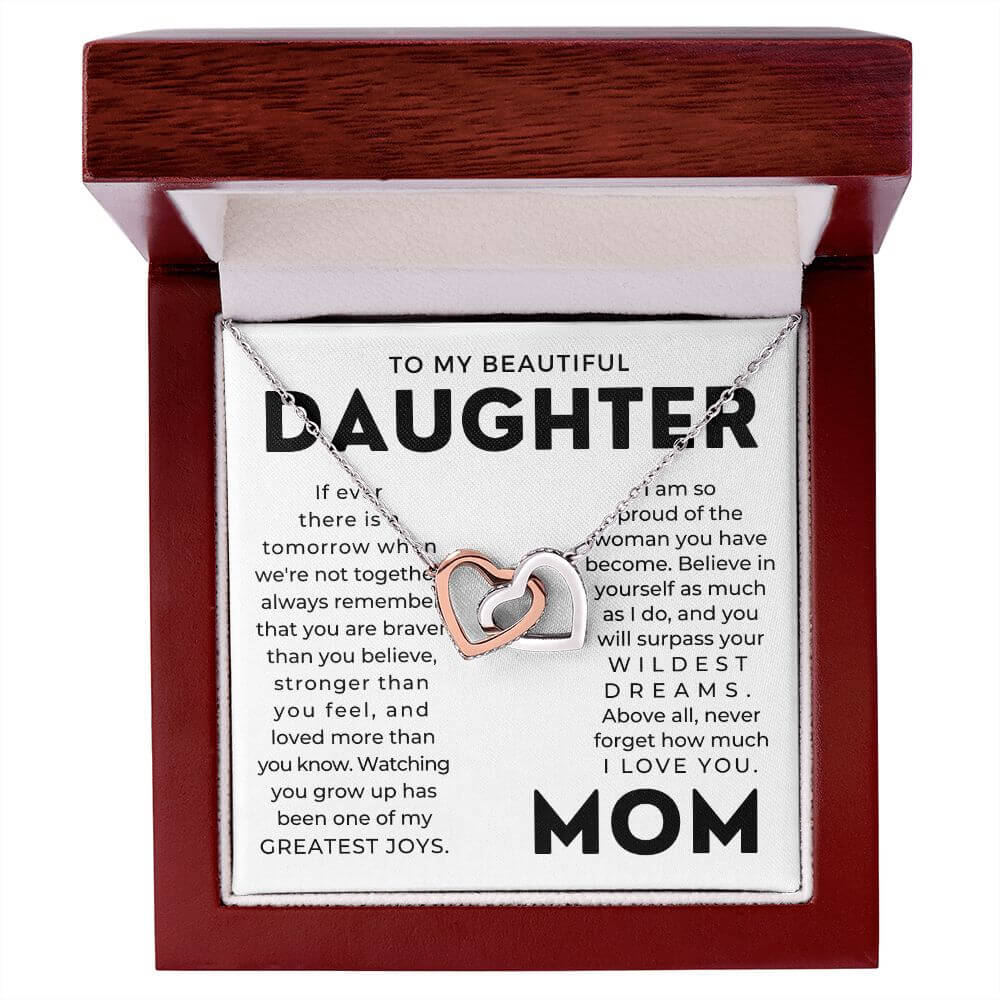 mother daughter necklace