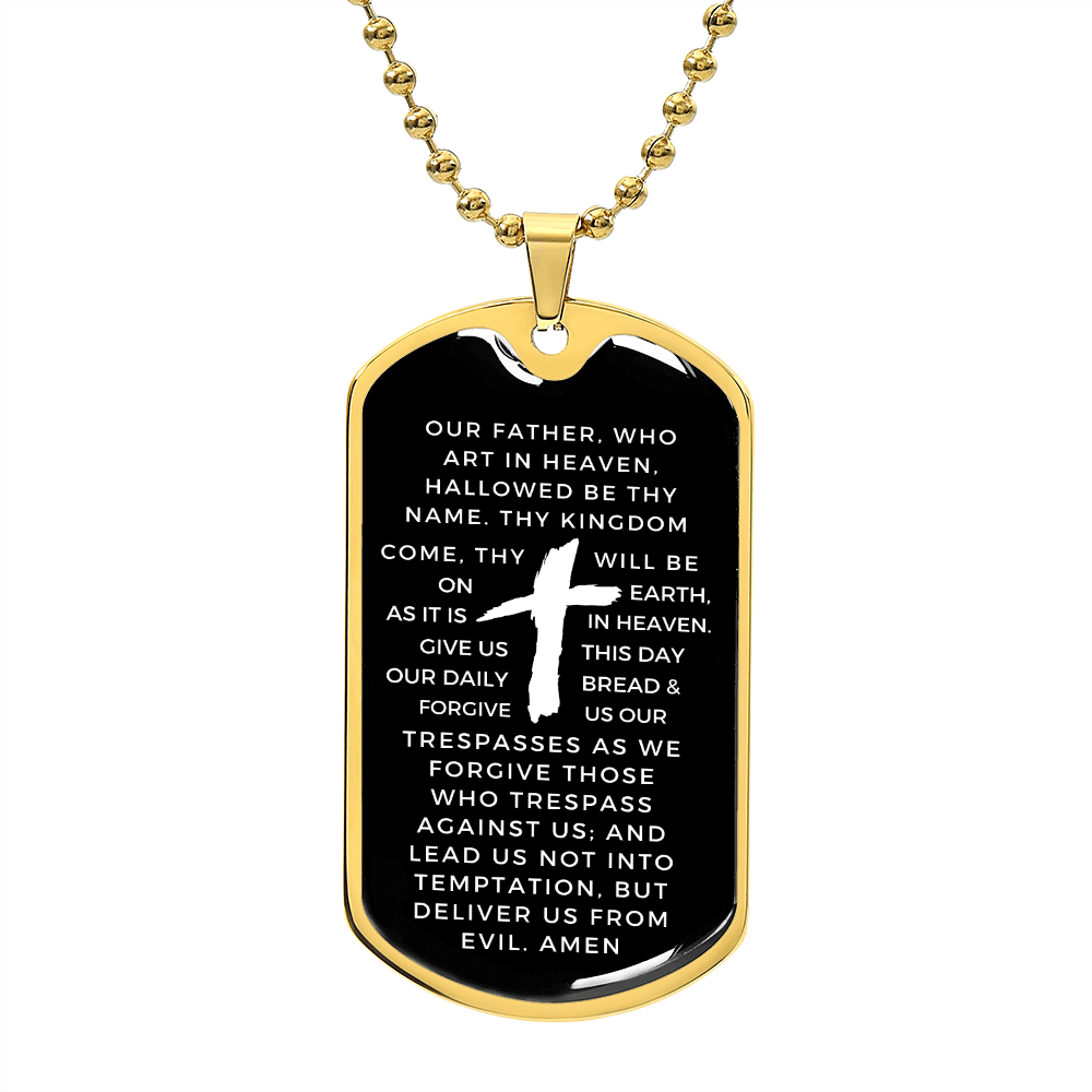 cross necklace men