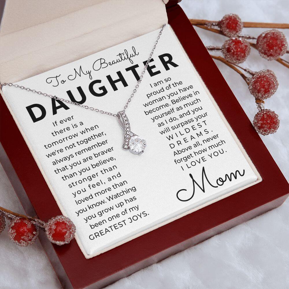 daughter necklace from dad