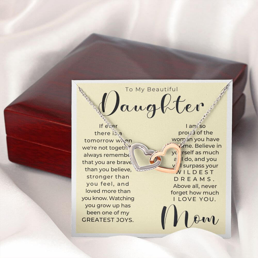 daughter necklace from dad