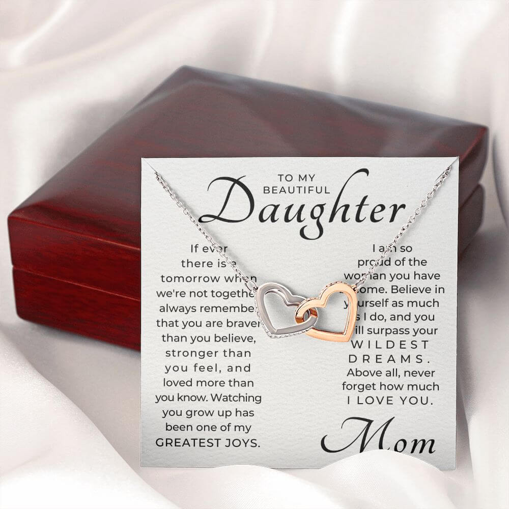 daughter necklace from dad