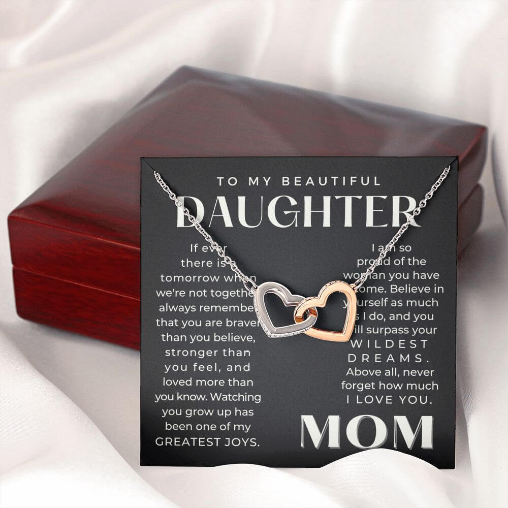 daughter necklace from dad