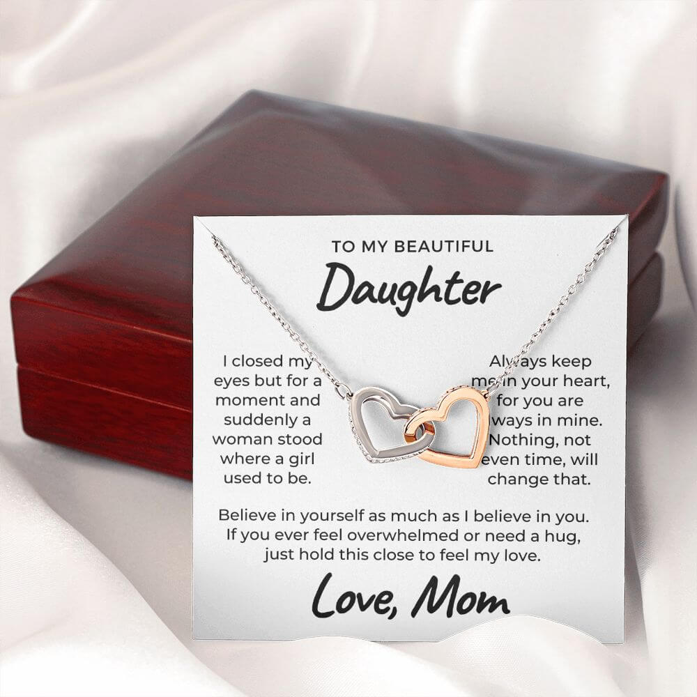 daughter necklace from dad