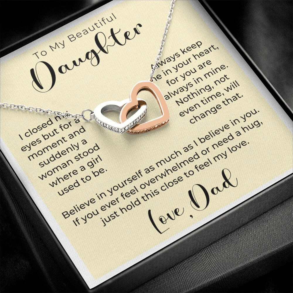 daughter necklace from dad