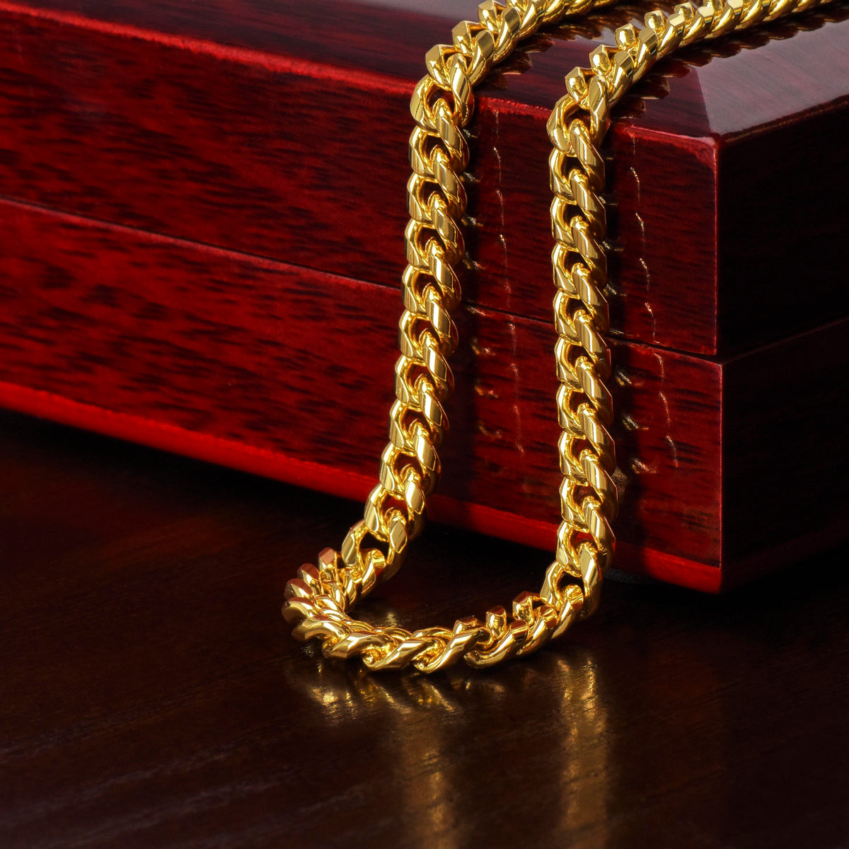 Gift For Boyfriend | My Heart Cuban Link Necklace 0775T6C