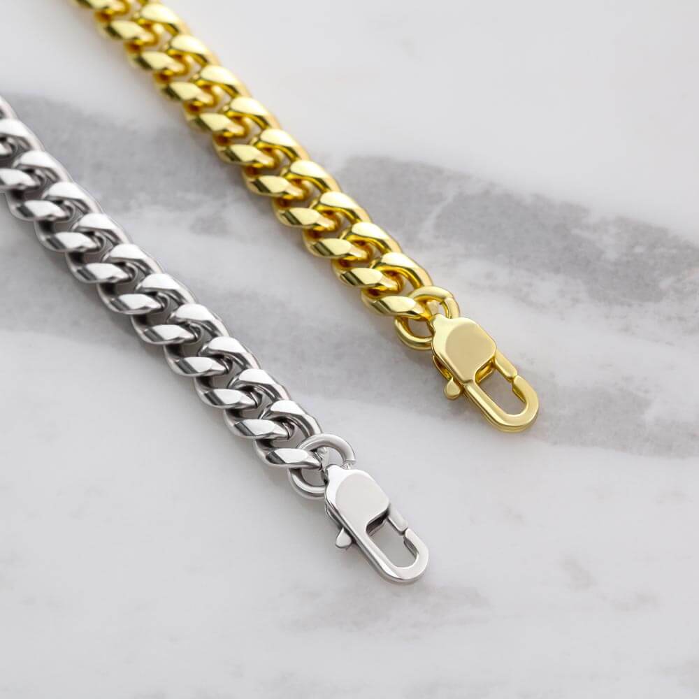 Gift For Boyfriend | My Heart Cuban Link Necklace 0775T6C
