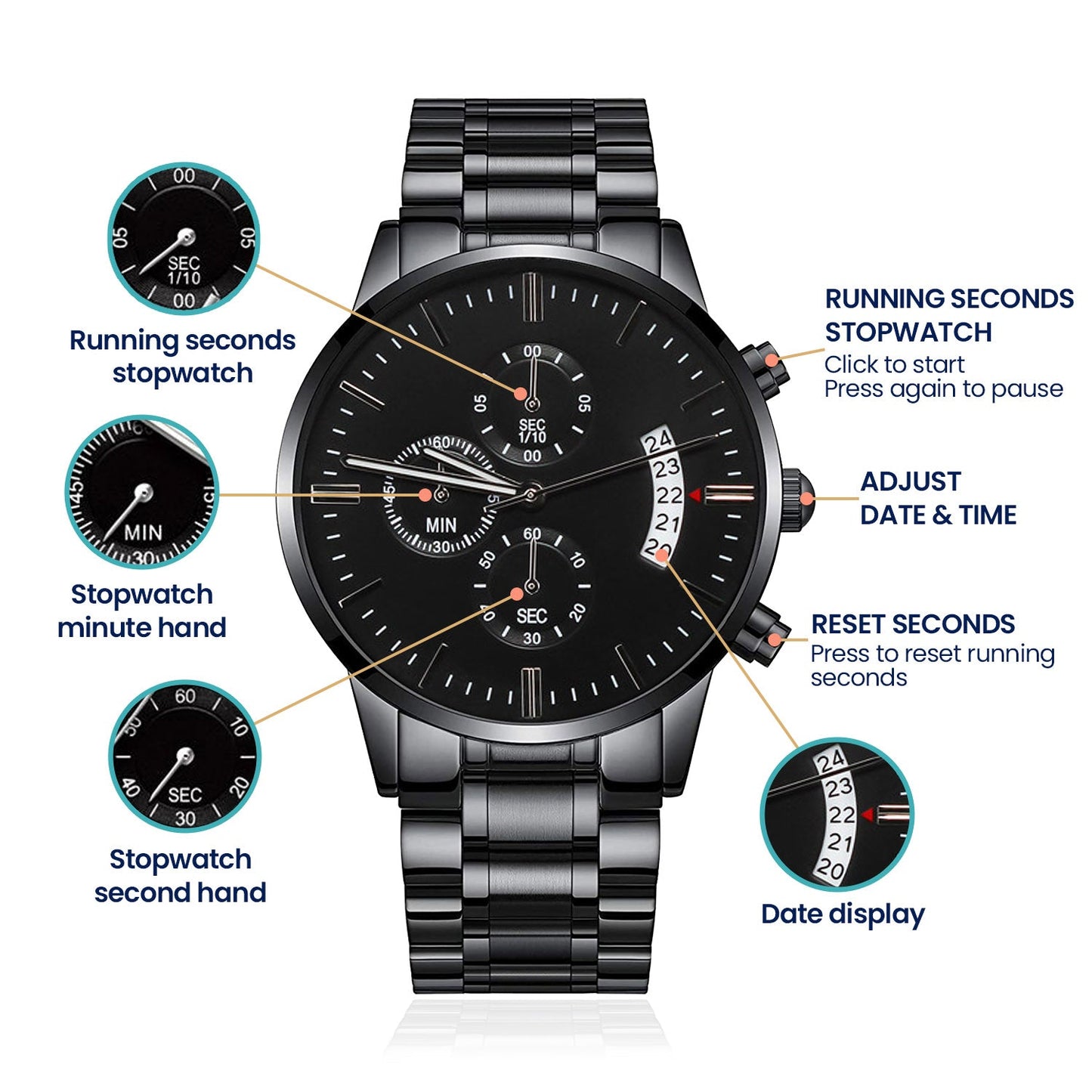 Gift For Dad | Home Run Men's Watch 0676T8