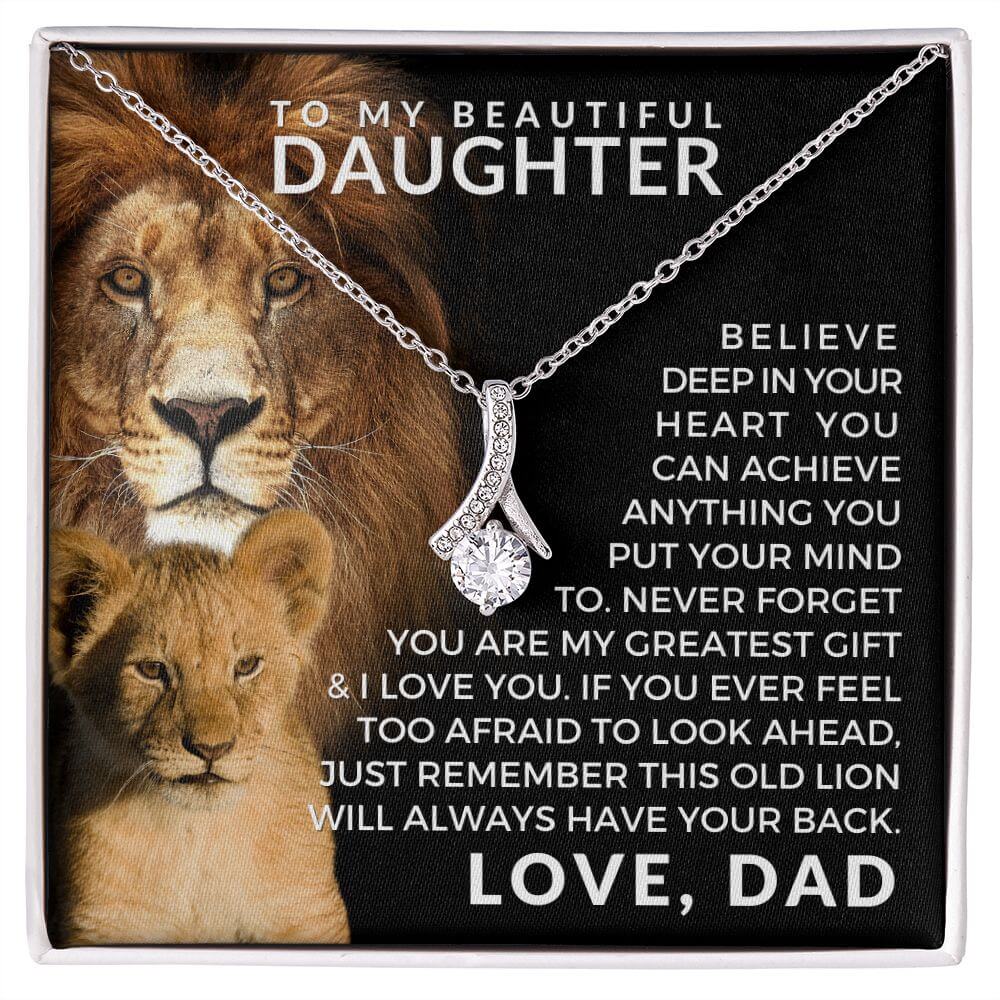 daughter necklace from dad