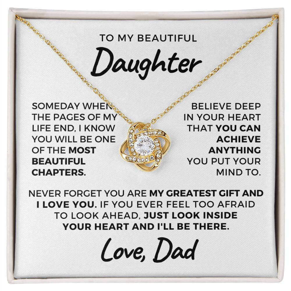 necklace gift for daughter